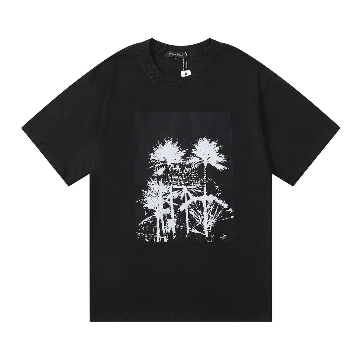 PURPLE  fashion T-shirt