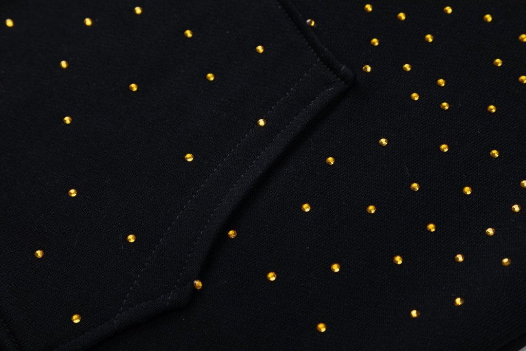 AMRI Crystal-Embellished Hoodie