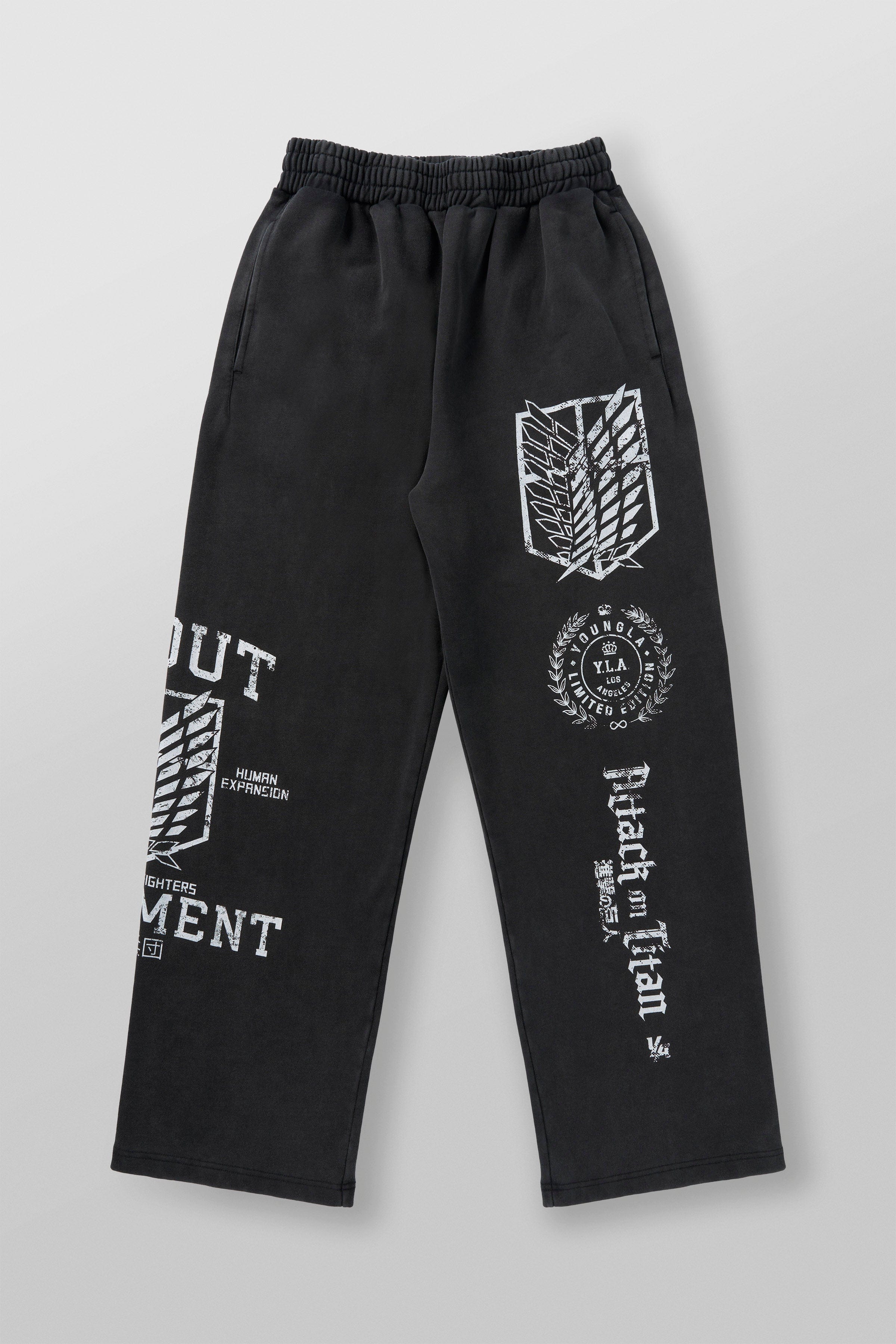 2128 - AOT©  x YLA Baggy Joggers