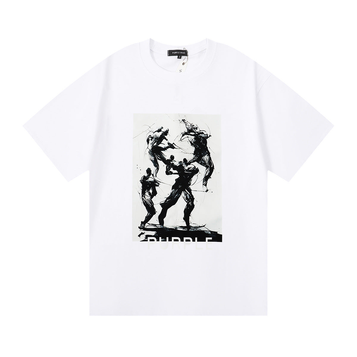 PURPLE  fashion T-shirt