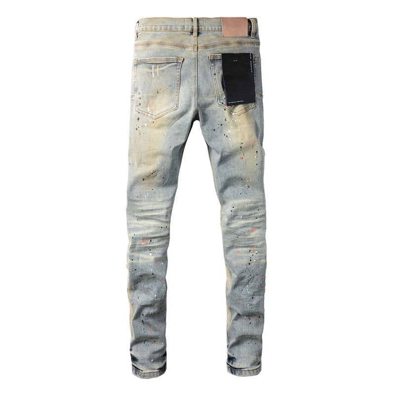 PURPLE  Fashion Jeans 9071