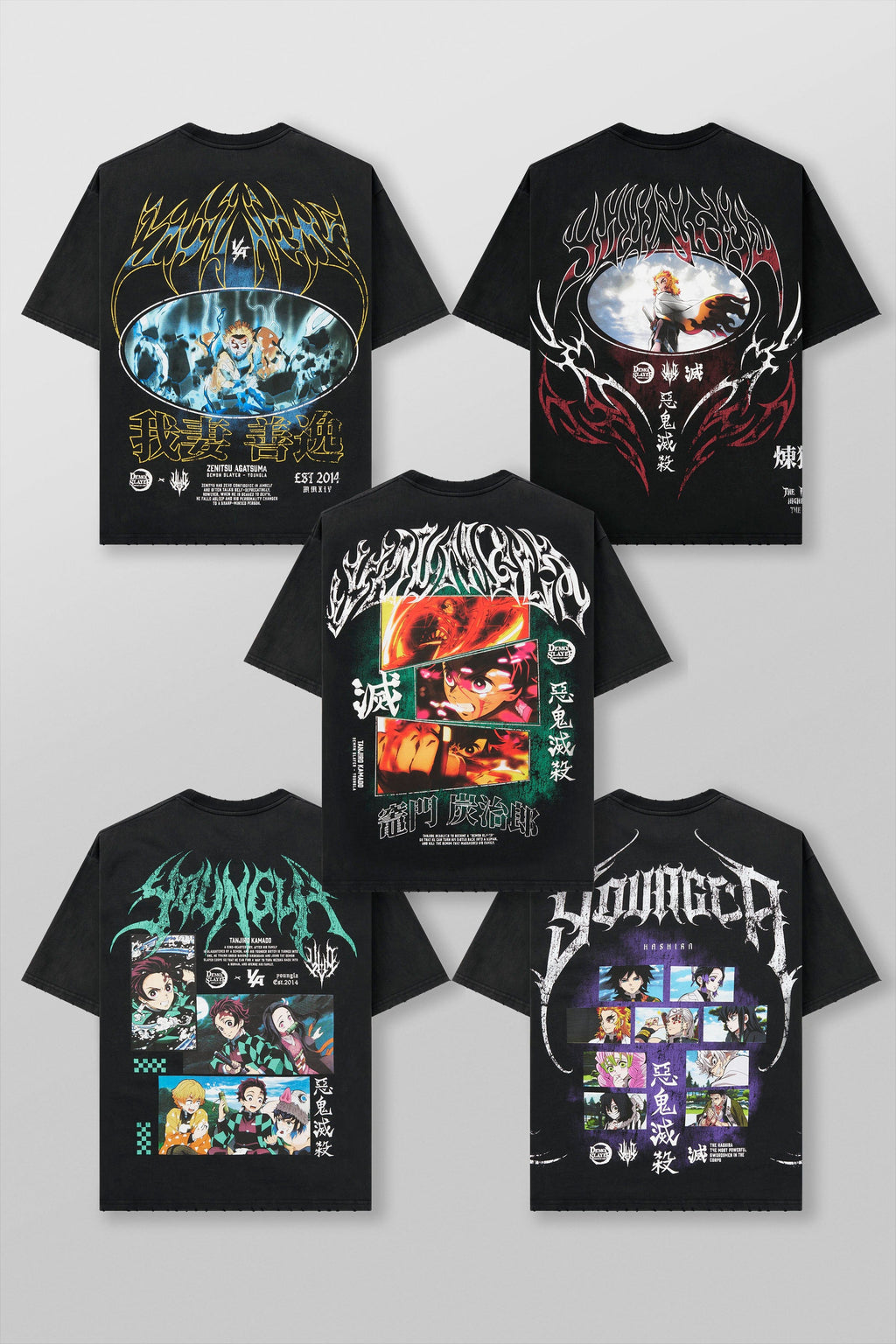 4297 - Demon Slayer: Kimetsu no Yaiba - Anime Tees