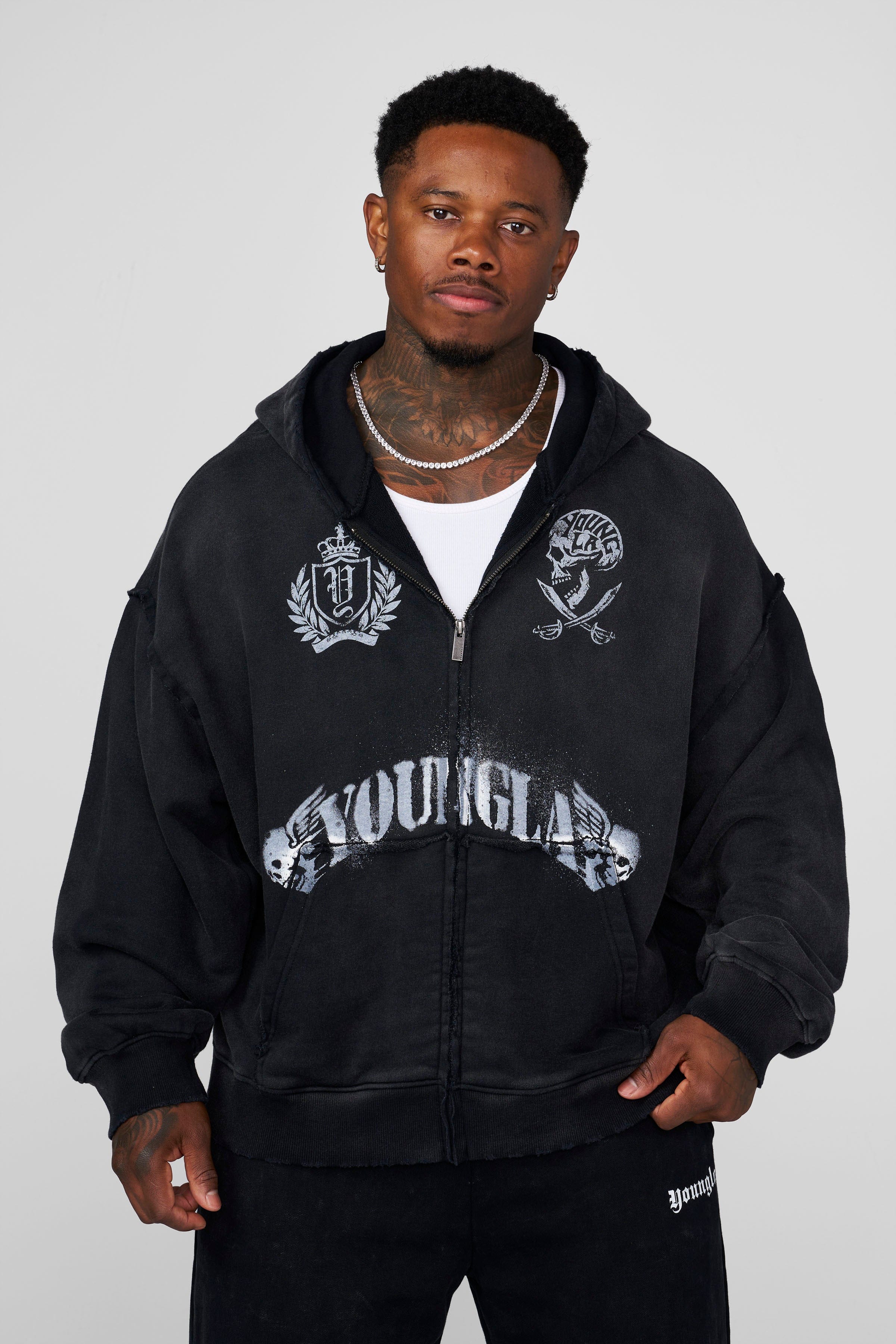 5222 - Ghost Zip-ups
