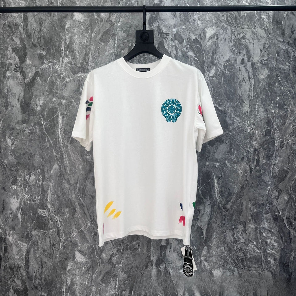 CHH Chrome Heart T Shirts Summer Short Sleeve Street Half Sleeve T-Shirt