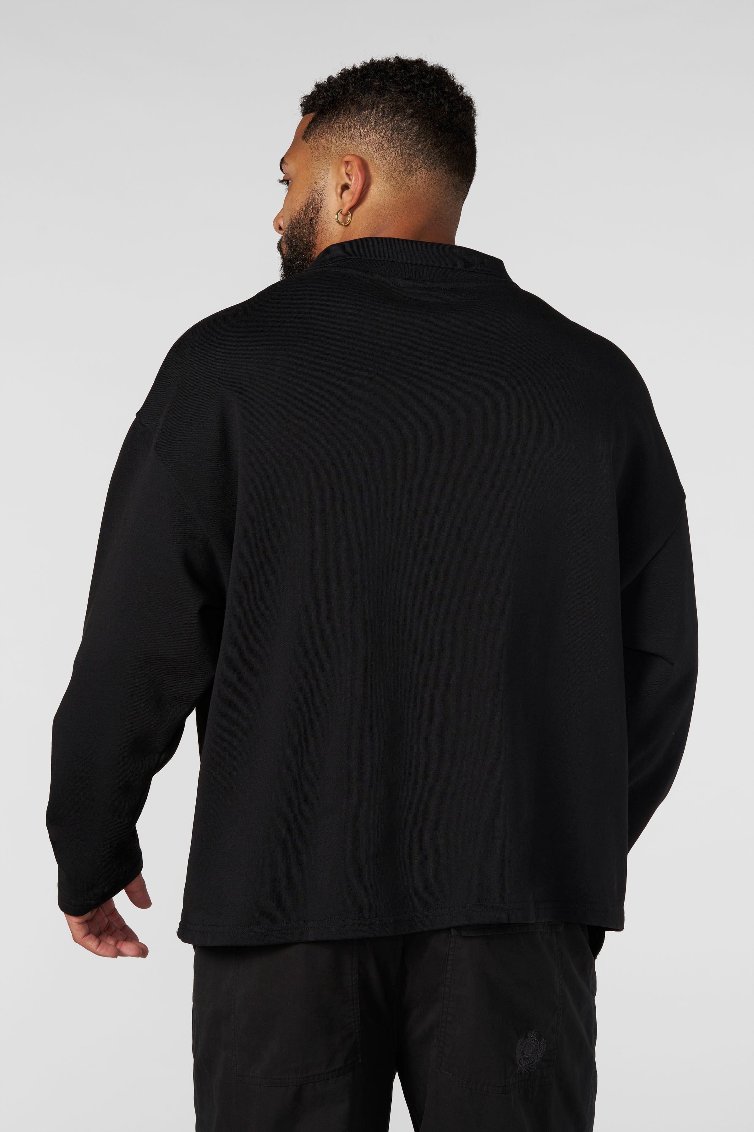 8069 - Menace Longsleeve Polo