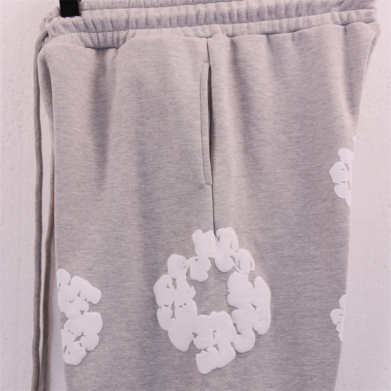 Denim Tears Shorts Puff Print Casual Shorts