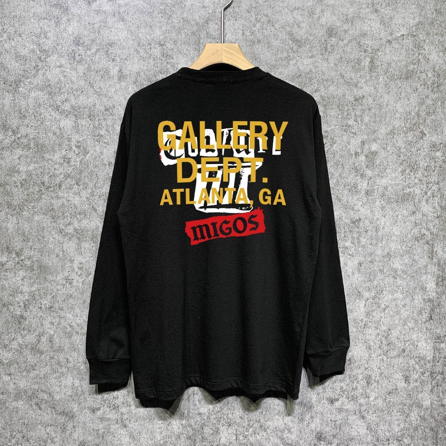 Gallery Dept Long Sleeved Shirt Fashion Brand Long Sleeve Long-Sleeved T-shirt Blouse