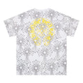 CHH Chrome Heart T Shirts Croatian Horseshoe Full Cross Sanskrit Short Sleeve