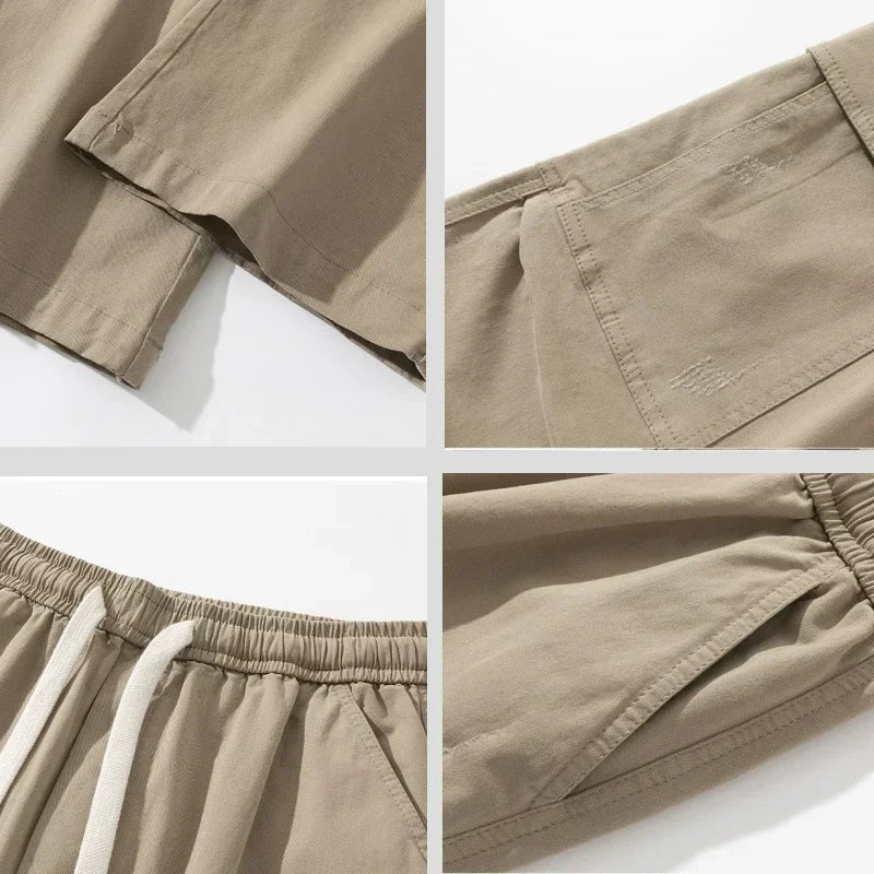 Cargo Pants Wide-Leg ¨C Men's Relaxed Fit Streetwear | Langston
