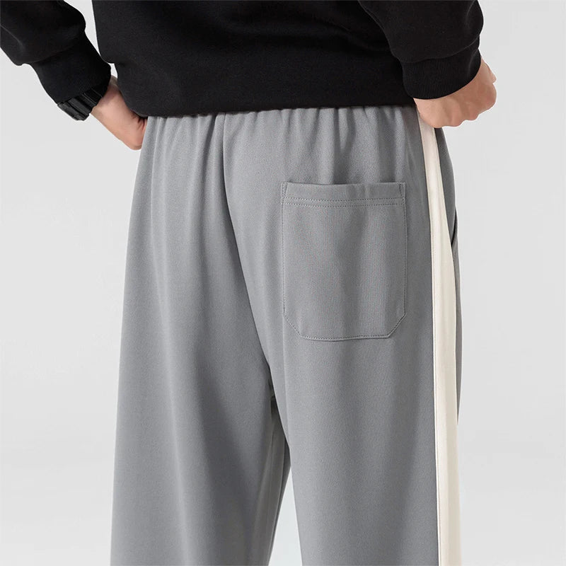 Wide-Leg Sweatpants Side Stripe ¨C Men's Relaxed Fit Joggers | Arden