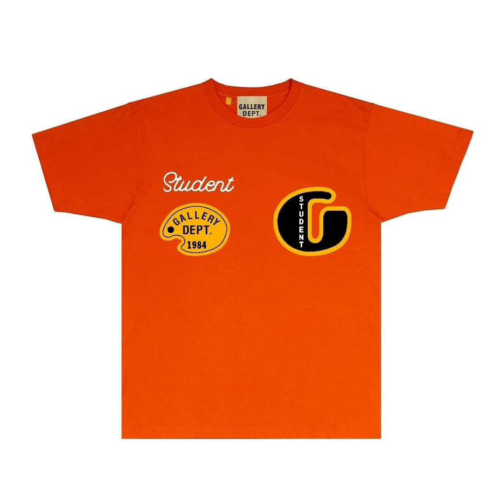 Gallery Dept T Shirt Retro Printed Loose Short-Sleeved Shirt (part2)