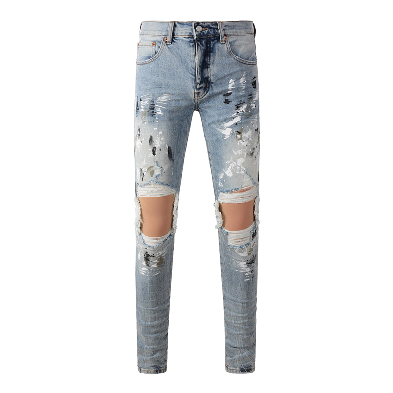 PURPLE  Fashion Jeans 9100