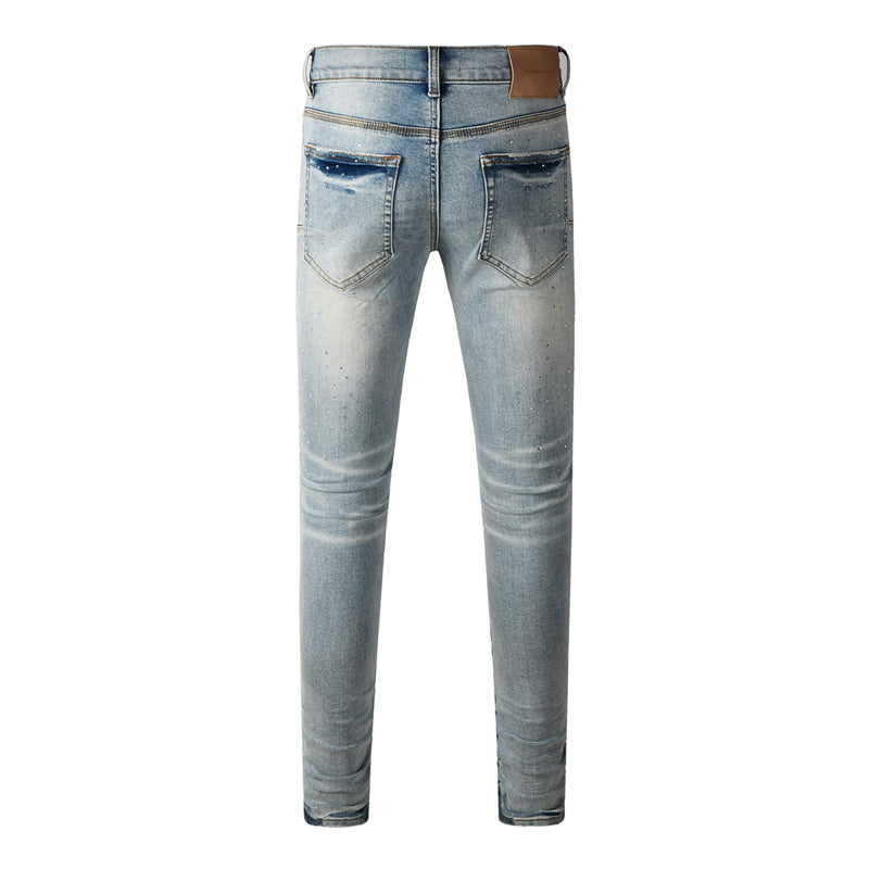 PURPLE  Fashion Jeans 9119