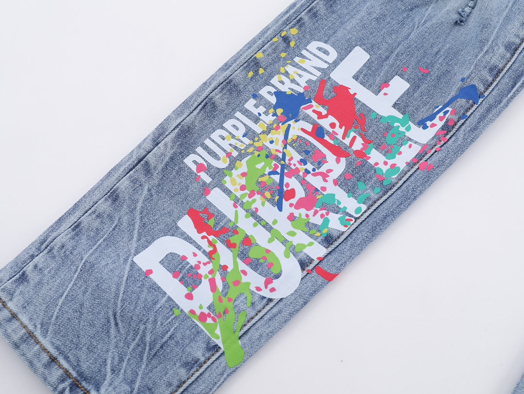 PURPLE  Fashion Jeans